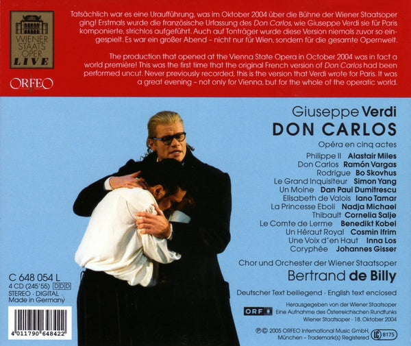 Verdi: DON CARLOS