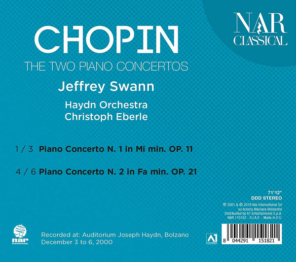 Chopin: The Two Piano Concertos Op. 11 & 21