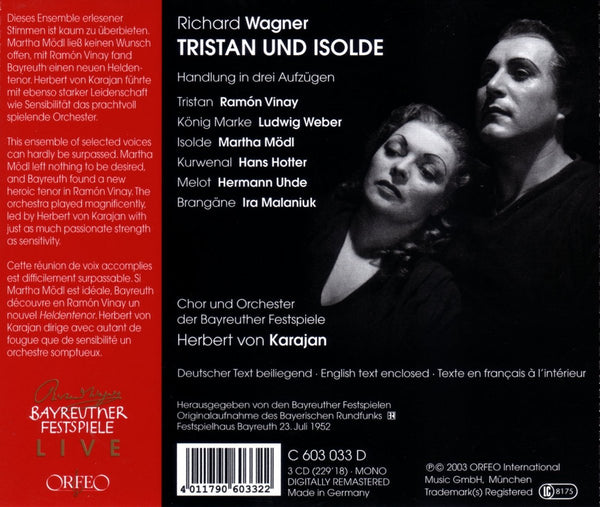 Wagner: TRISTAN UND ISOLDE