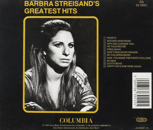 Barbra Streisand - Greatest Hits