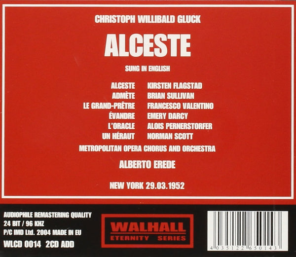 Gluck: ALCESTE