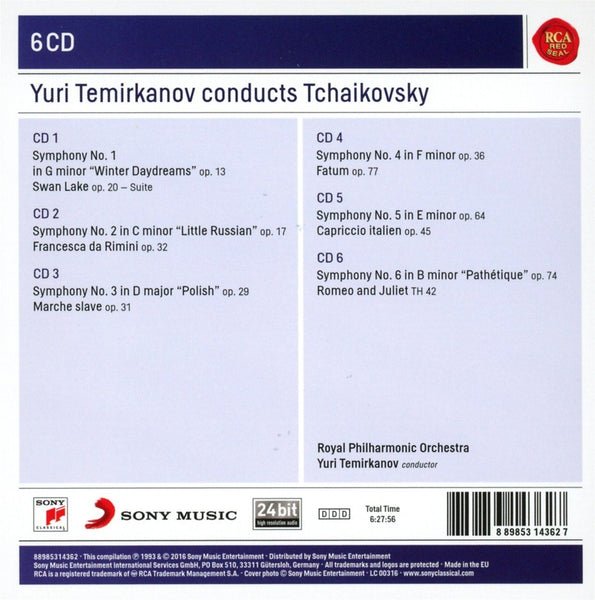 YURI TEMIRKANOV conducts TCHAIKOVSKY