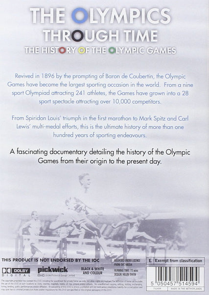 The Olympics Through Time - The History Of The Olympic Games