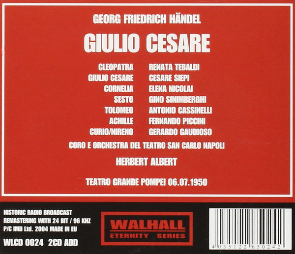 Handel: GIULIO CESARE