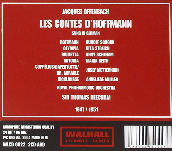 Offenbach: LES CONTES D'HOFFMANN (in German)