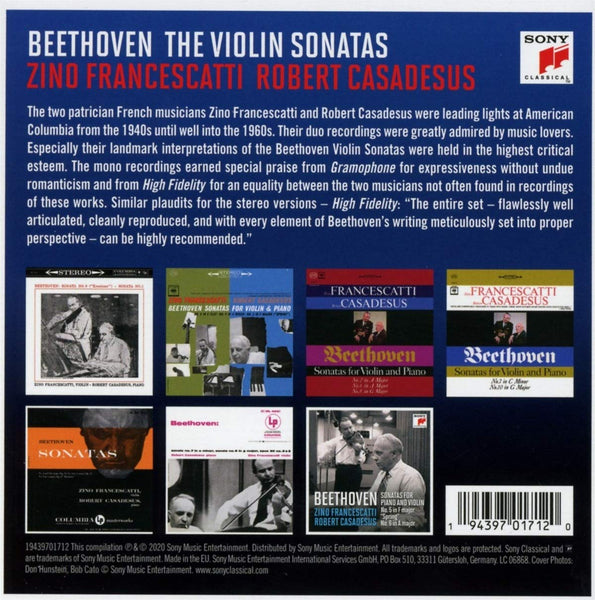 Beethoven: The Violin Sonatas