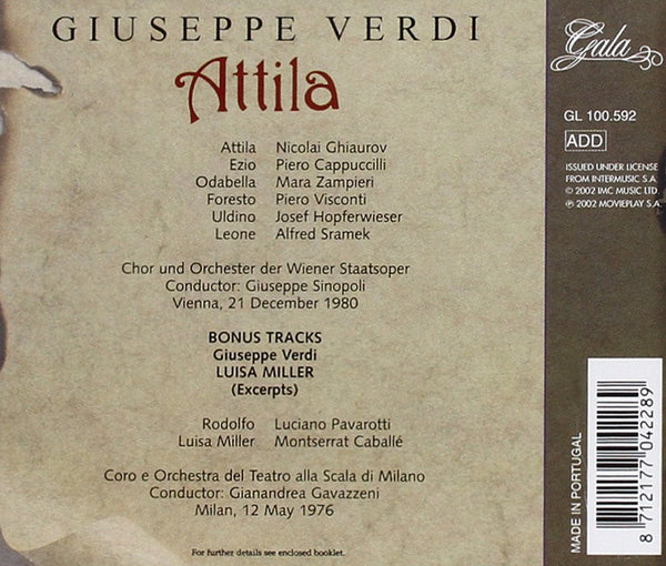 Verdi: ATTILA