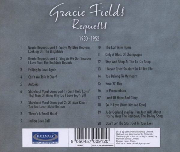 Gracie Fields - Requests 1930-1952