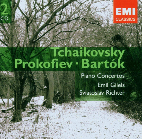 Tchaikovsky: Piano Concertos 1-3. Prokofiev: Piano Concerto No.5. Bartok: Piano Concerto No.2