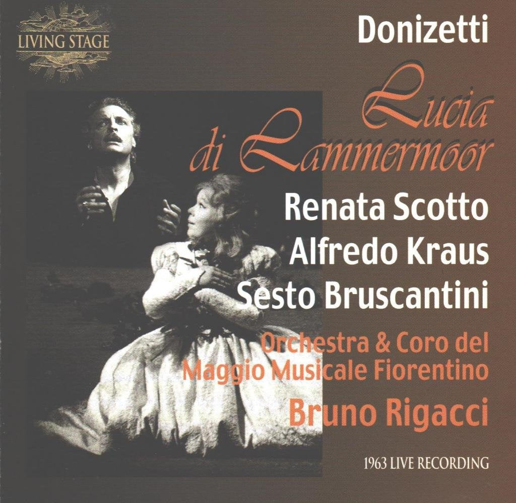 Donizetti: LUCIA DI LAMMERMOOR/ Scotto, Kraus - Firenze 63