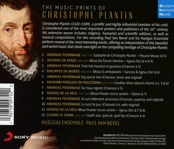 The Music Prints of Christophe Plantin