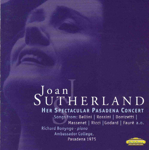 Joan Sutherland - Her Spectacular Pasadena Concert 75