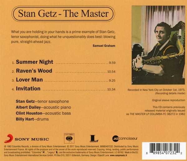 Stan Getz - The Master 