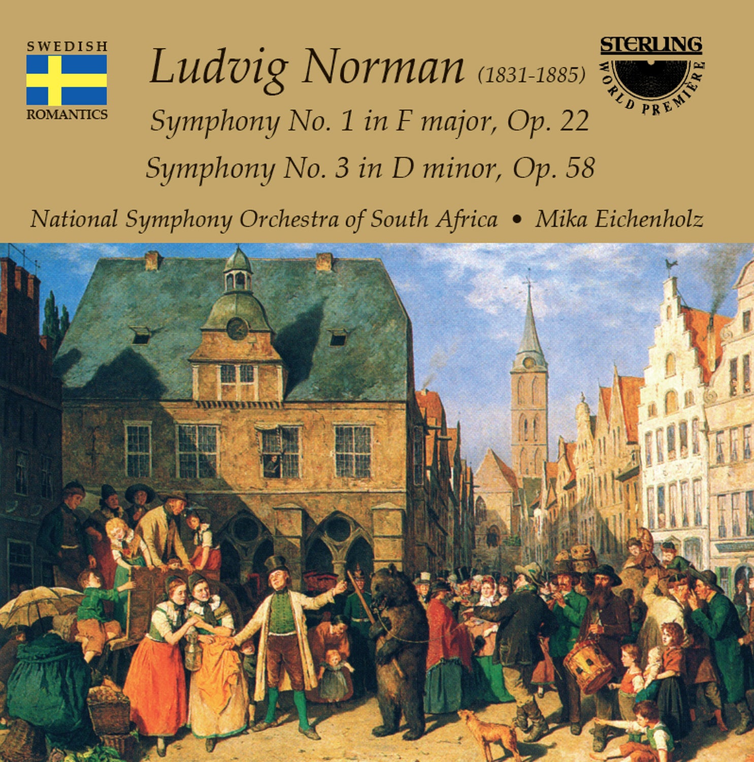 Ludvig Norman (1831-1885): Symphony No. 1 & 3