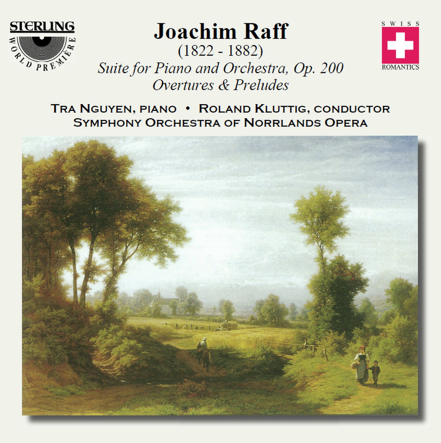 Joachim Raff (1822-1882): Suite For Piano & Orchestra. Overtures & Preludes.