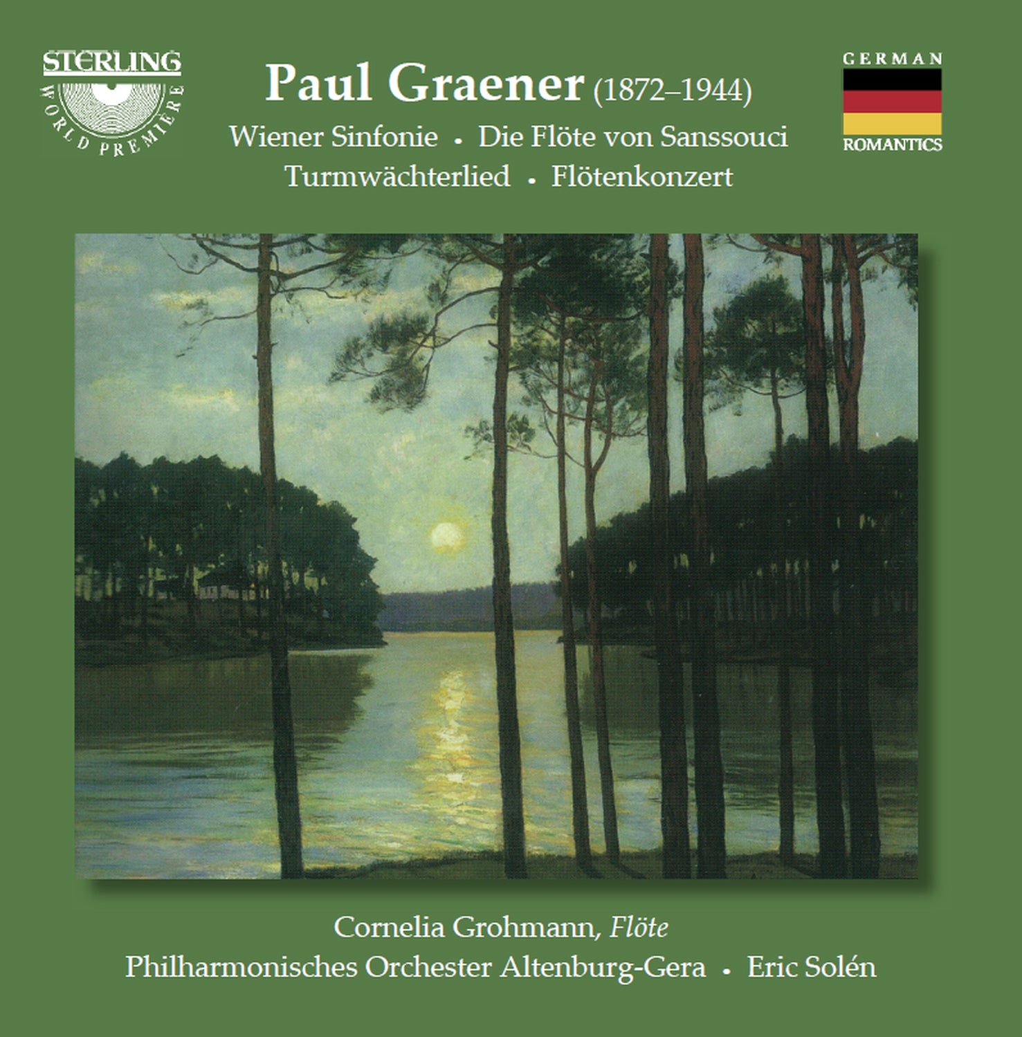 Paul Graener (1872-1944): Wiener Sinfonie. Die Flöte von Sanssouci. Flute Concerto.