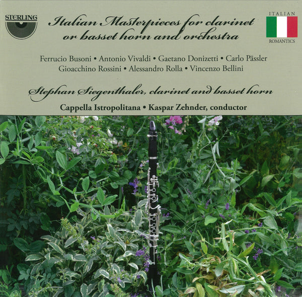 Italian Masterpieces For Clarinet  & Basset Horn - Bellini, Vivaldi, Rossini, Donizetti, Rolla & more