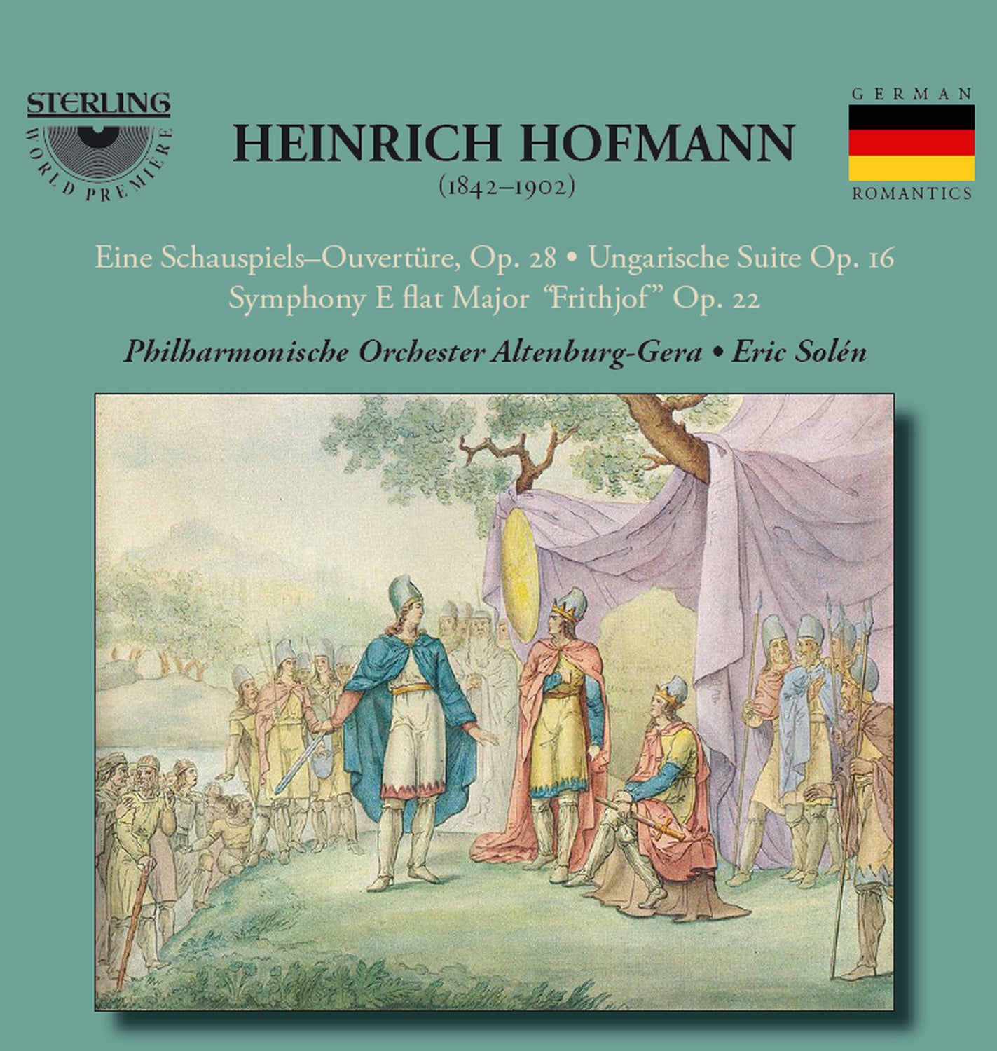 Heinrich Hofmann (1824-1911): Symphony in E flat Major. Hungarian Suite.