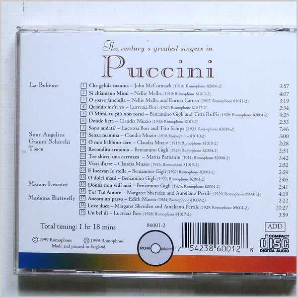 Puccini SAMPLER