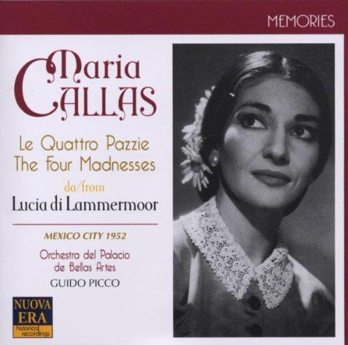 Maria Callas - Four Versions of Lucia di Lammermoor's Mad Scene - Mexico 1952