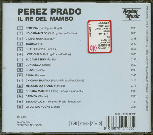 Perez Prado - Il Re del Mambo