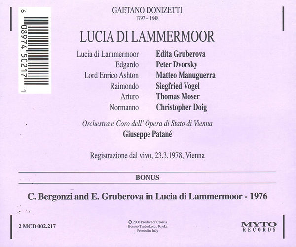 Donizetti: LUCIA DI LAMMERMOOR