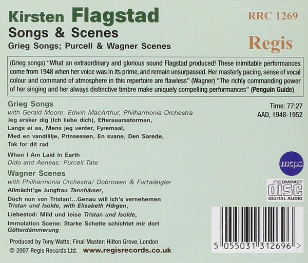 Grieg Songs & Wagner Scenes