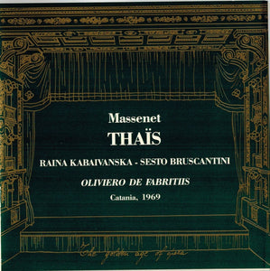 Massenet: THAIS (in Italian)