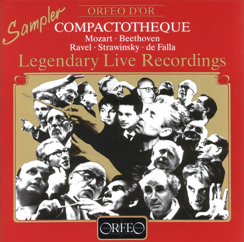 COMPACTOTHÈQUE - Orfeo d'or Sampler - Legendary Live Performances