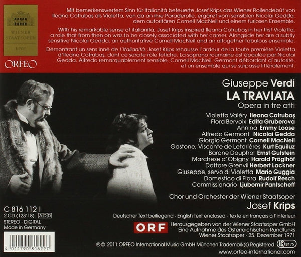 Verdi: LA TRAVIATA