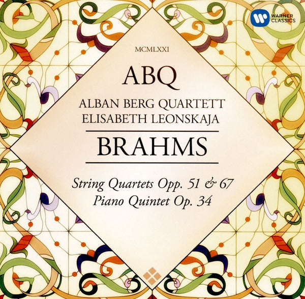 Brahms: String Quartets Op. 51 & 67. Piano Quintet, op. 34