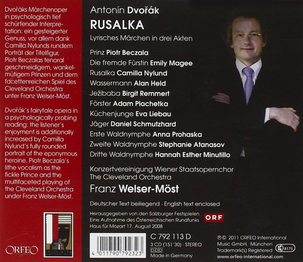 Dvorak: RUSALKA