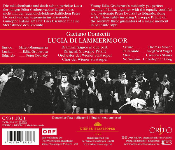 Donizetti: LUCIA DI LAMMERMOOR