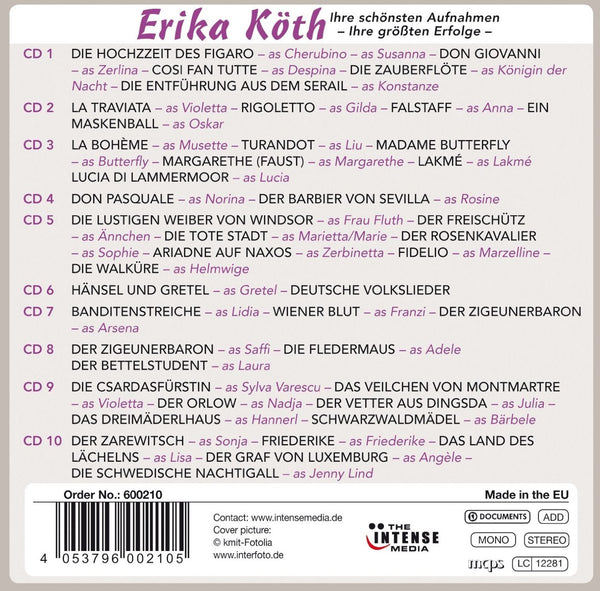 Erika Köth - Her Greatest Recordings