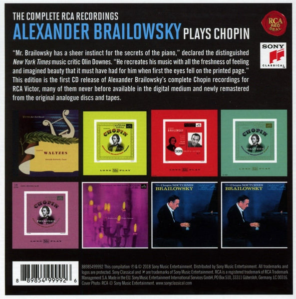 BRIALOWSKY plays Chopin- The Complete RCA Recordings