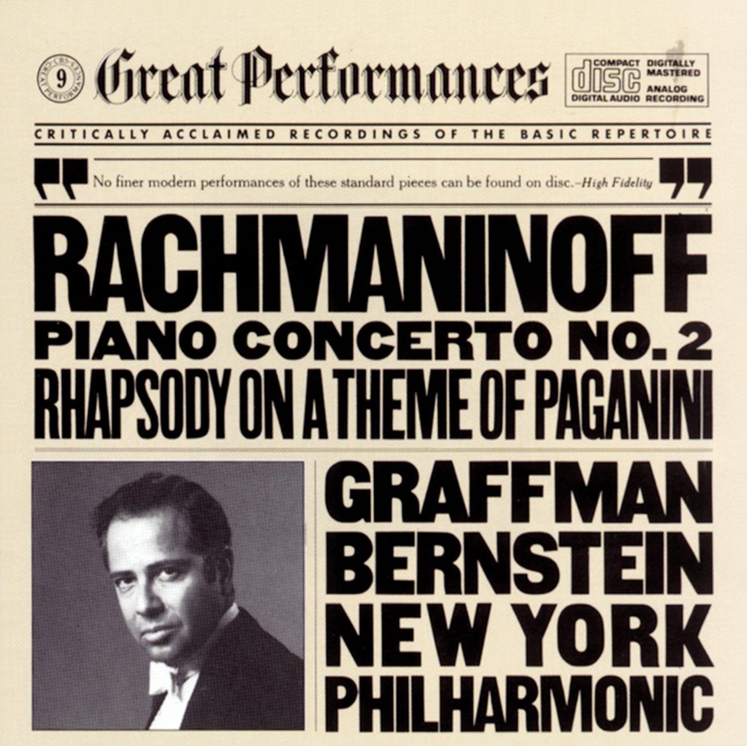 Rachmaninov: Concerto No.2. Rhapsody on a Theme of Paganini