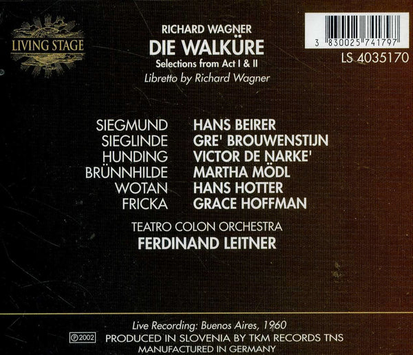 Wagner: DIE WALKÜRE - Selections from Acts I & II