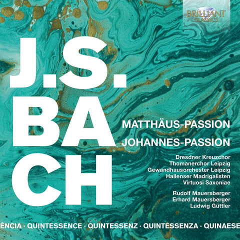 Bach: St Matthew Passion-St John  Passion - 5 CD set