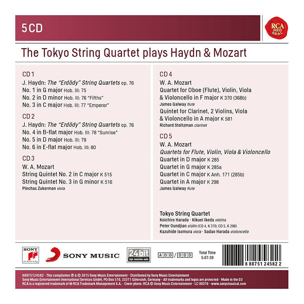 The Tokyo String Quartet plays Haydn & Mozart