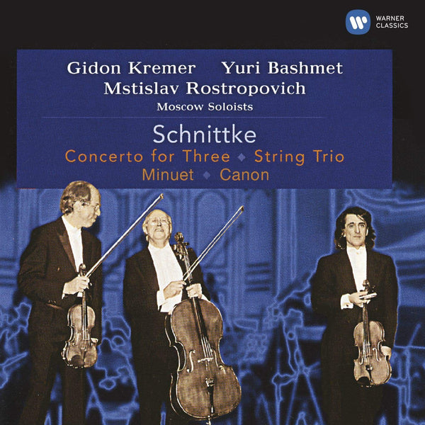 Schnittke: Concerto for Three, String Trio, Minuet/ Berg: Canon