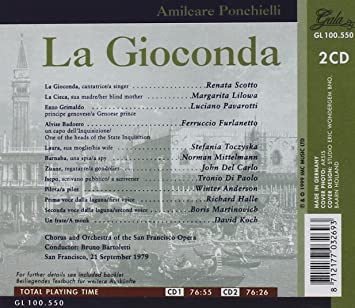 Ponchielli: LA GIOCONDA