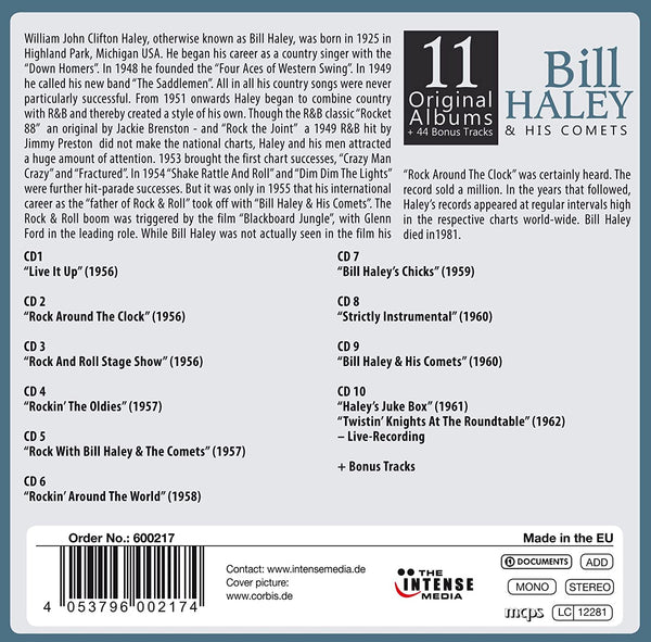 Bill Haley & His Comets - 11 Original Albums