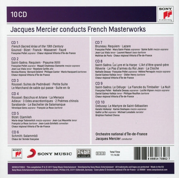 Jacques Mercier conducts French Masterworks