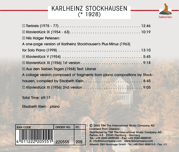 Stockhausen: Piano Music