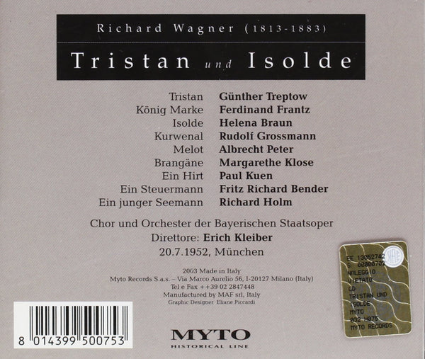 Wagner: TRISTAN UND ISOLDE