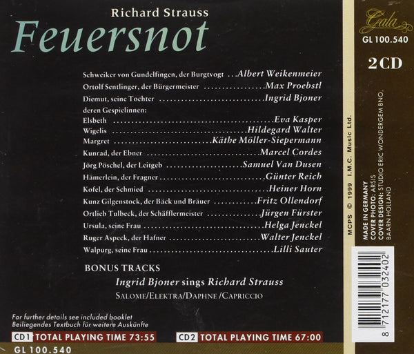 R. Strauss: FEUERSNOT