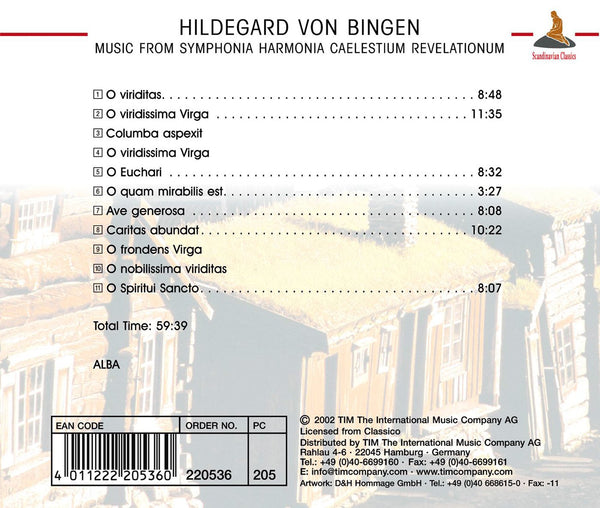 Hildegard von Bingen: Symphonia Harmonia Caelestium Revelationum