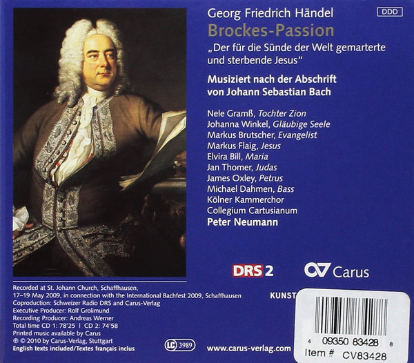 Handel: BROCKES-PASSION