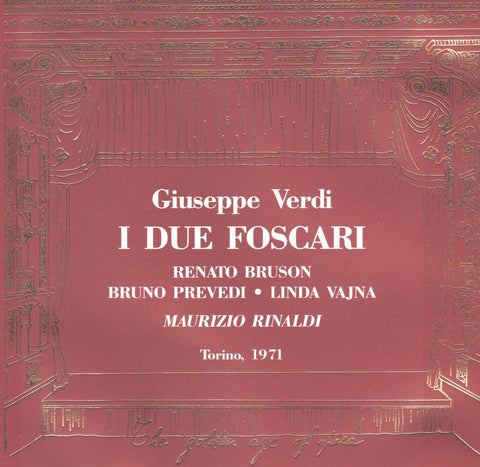 Verdi: I DUE FOSCARI