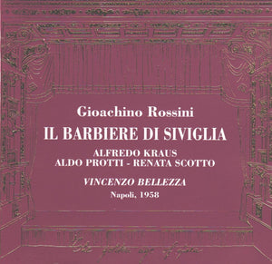 Rossini: IL BARBIERE DI SIVIGLIA